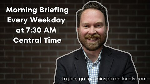 Wednesday Morning Briefing Livestream (Nov. 20, 2024)
