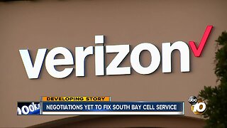 Negotiations have yet to fix Verizon service