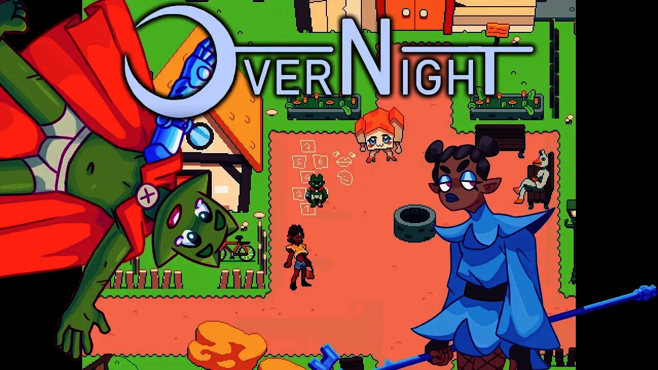 OverNight - RPG with a Boy Turned Green Furry