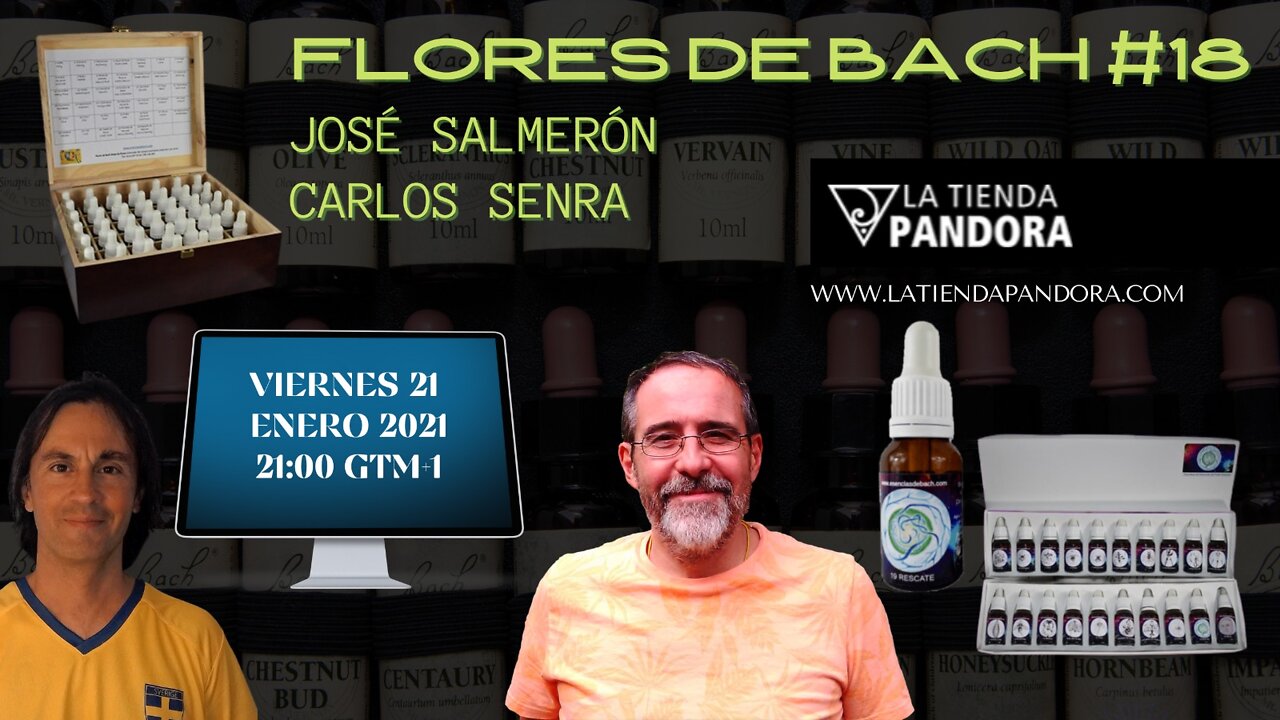 FLORES DE BACH #18, José Salmerón y Carlos Senra