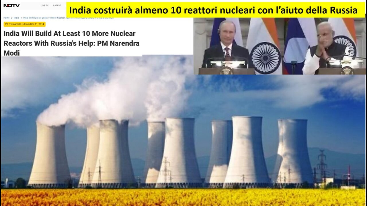 Russia dissemina le sue centrali atomiche dappertutto il pianeta!