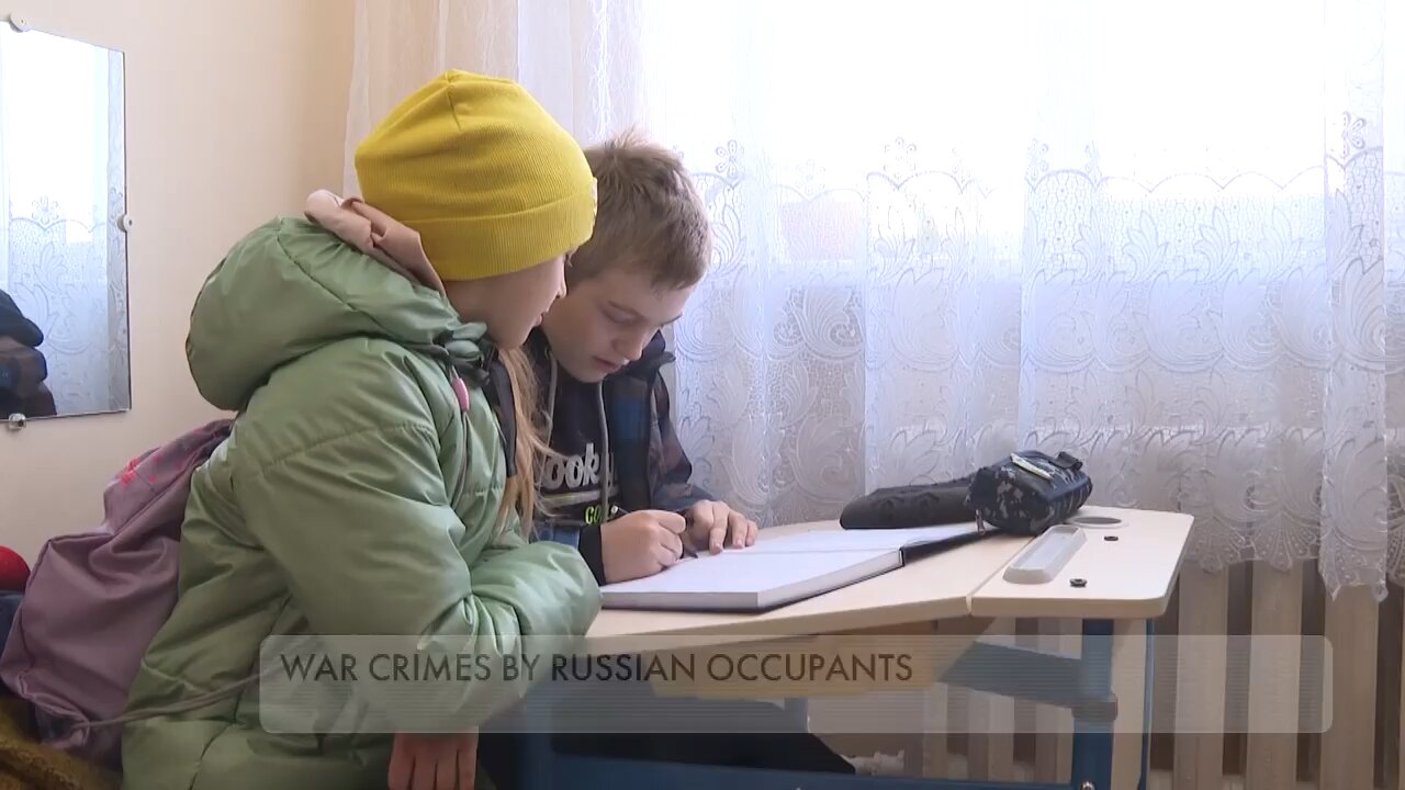 ‘While we were hiding in the basement, we were afraid of being trapped’ – stories of Ukrainian kids.