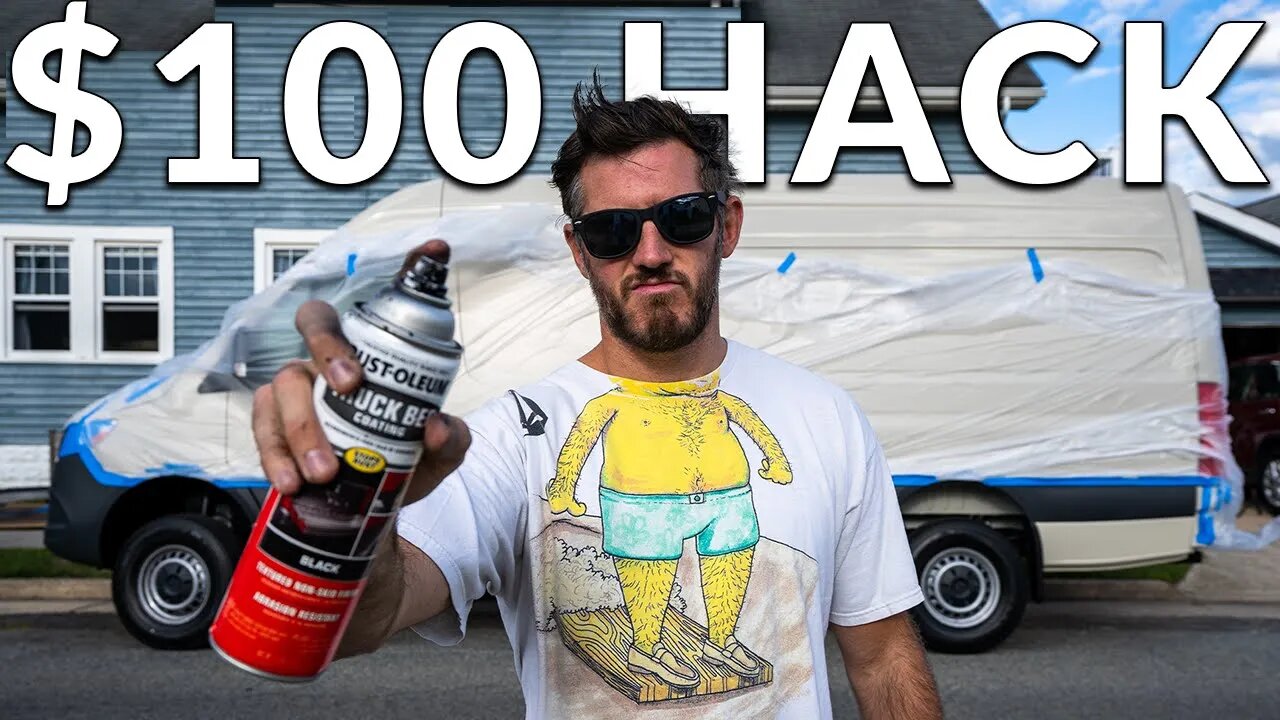 Upgrading The Van's Exterior With This $100 HACK!