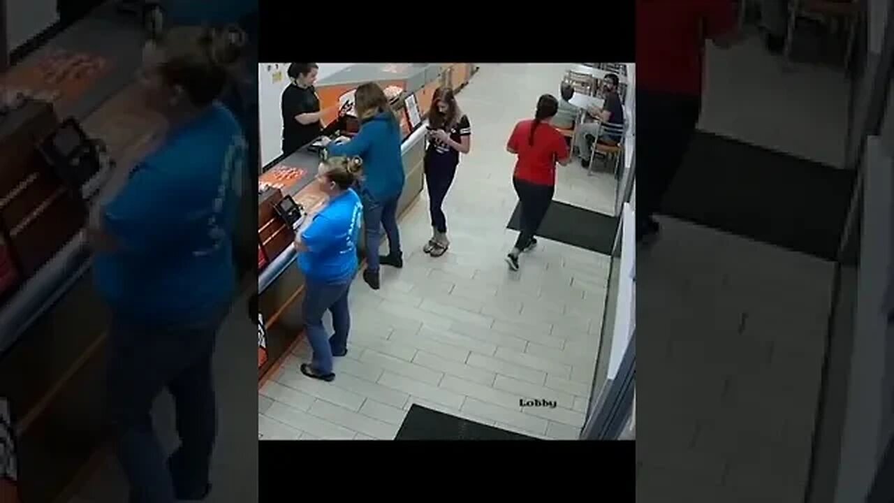 crashed inside pizza cafe