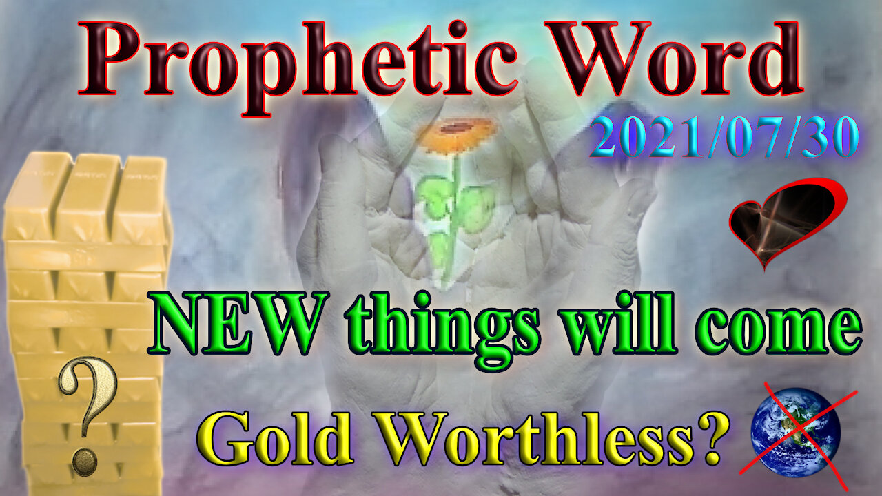 New things will come, Adonai will soon deal with wicked tyrannical leaders, Walk with Me.