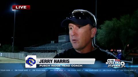 Jerry Harris speaks on Pusch Ridge football