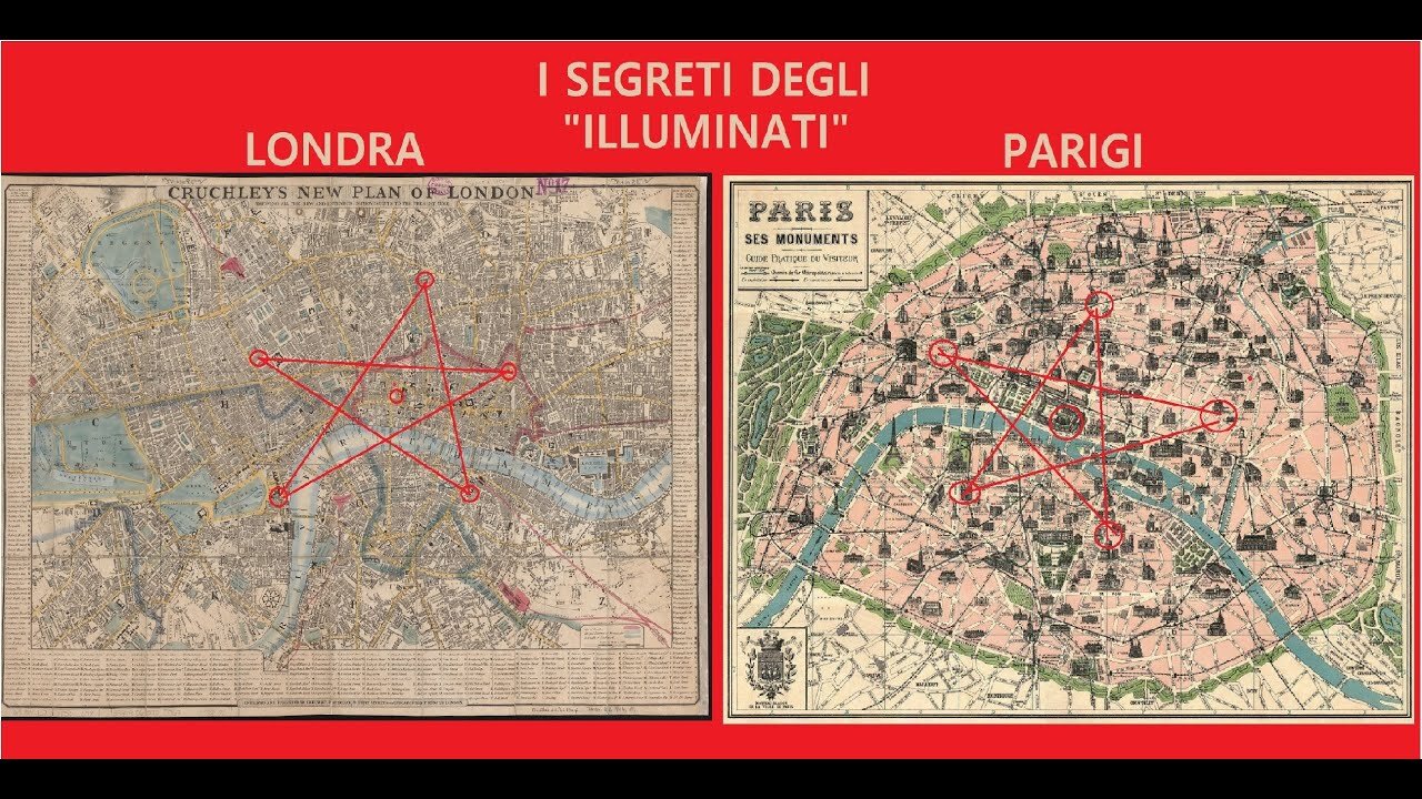 I SEGRETI DELLE CITTà MASSONICHE- LONDRA E PARIGI DOCUMENTARIO