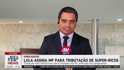 Lula assina MP que tributa super-ricos no Brasil