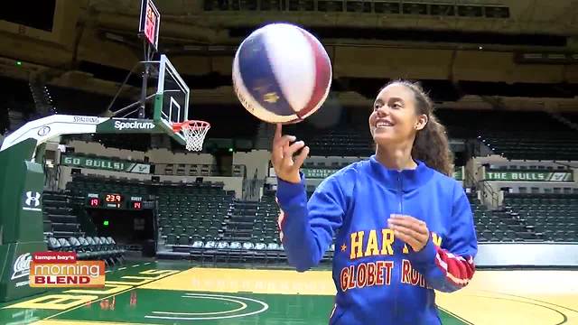 Meet "Hoops" Green from The Harlem Globetrotters!