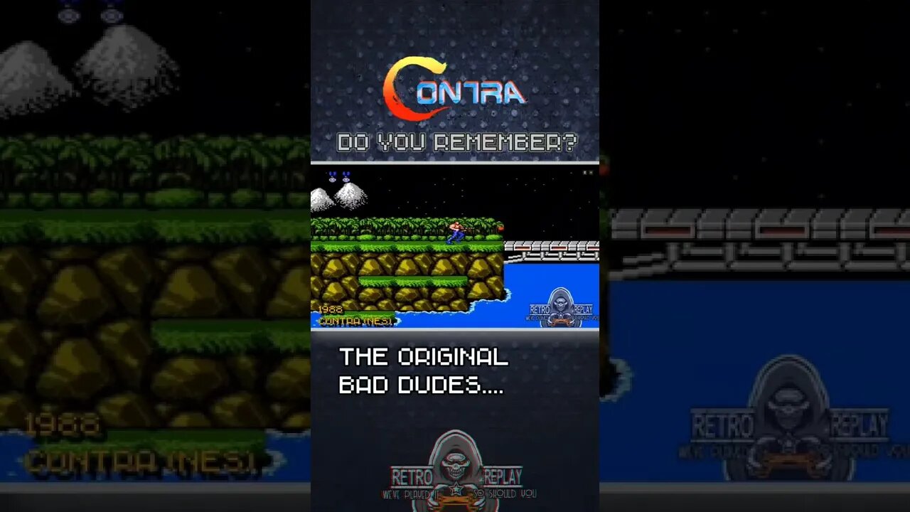 Who played #contra for the #nes ? #konami #nintendo