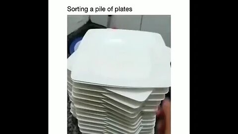 Self stacking plates #shorts