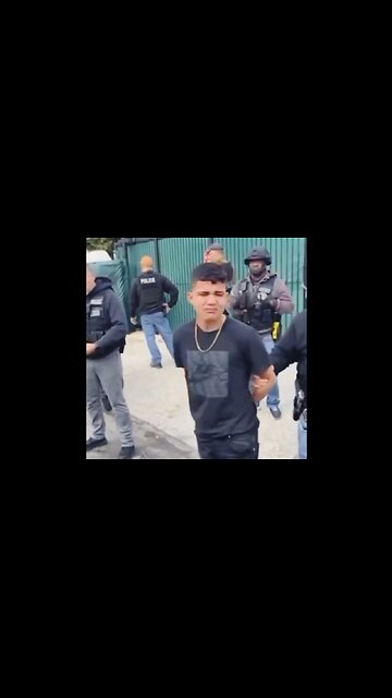 15-Year-Old Illegal Cries As He's Arrested For Shooting A Tourist And Shooting At Cops In NYC