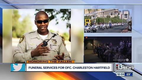 Officer Charleston Hartfield's Funeral Service