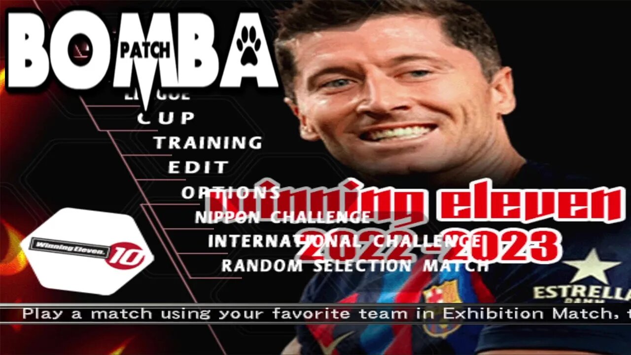 WINNING ELEVEN 2023 (PS2) FULL UPDATE TRANSFER PLAYSTATION 2