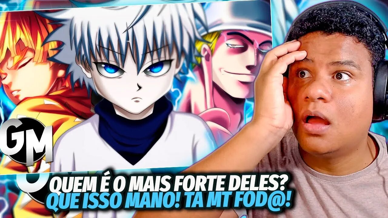 (QUE FOD@!) REAGINDO a ELETRIFICADO | Zenitsu, Enel, Killua (Animes) | Geek Mafia | React Anime Pro