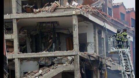 Powerful Explosion in Madrid, Spain - Jan. 20, 2021