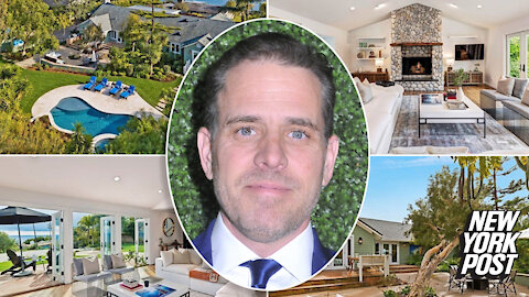 Inside Hunter Biden's $20K-a-month Malibu rental with art studio