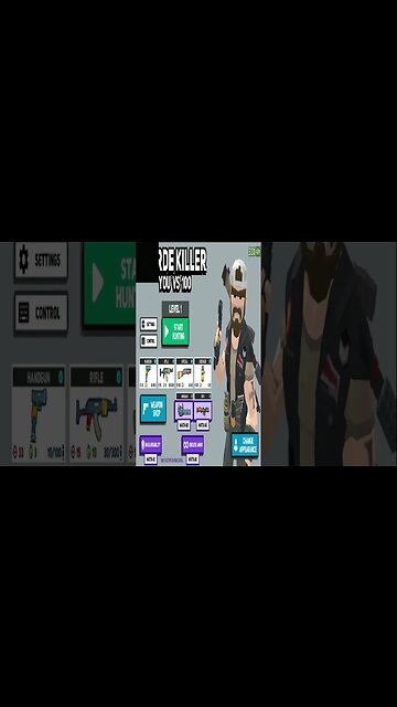 Horde Killer. You vs. 100. Super Satisfying kills.. Zombie like #shorts