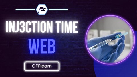 CTFlearn: Inj3ction Time