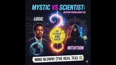 Mystic VS Scientist: The Ultimate Vibe Check 🌌 (Mystery School Debate)