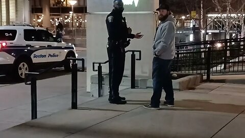 Boston police respond to the star market for a customer making threats