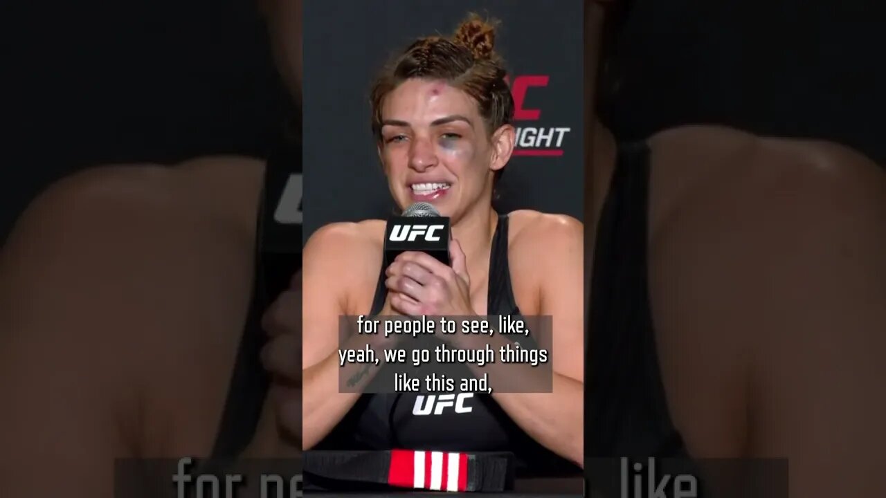 Mackenzie Dern on Angela Hill win, letting out personal problems and chasing her dreams