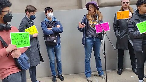 The 2022 Better Transit Rally hosted by @TechTransit7 and @TransAlt @NYC_SafeStreets