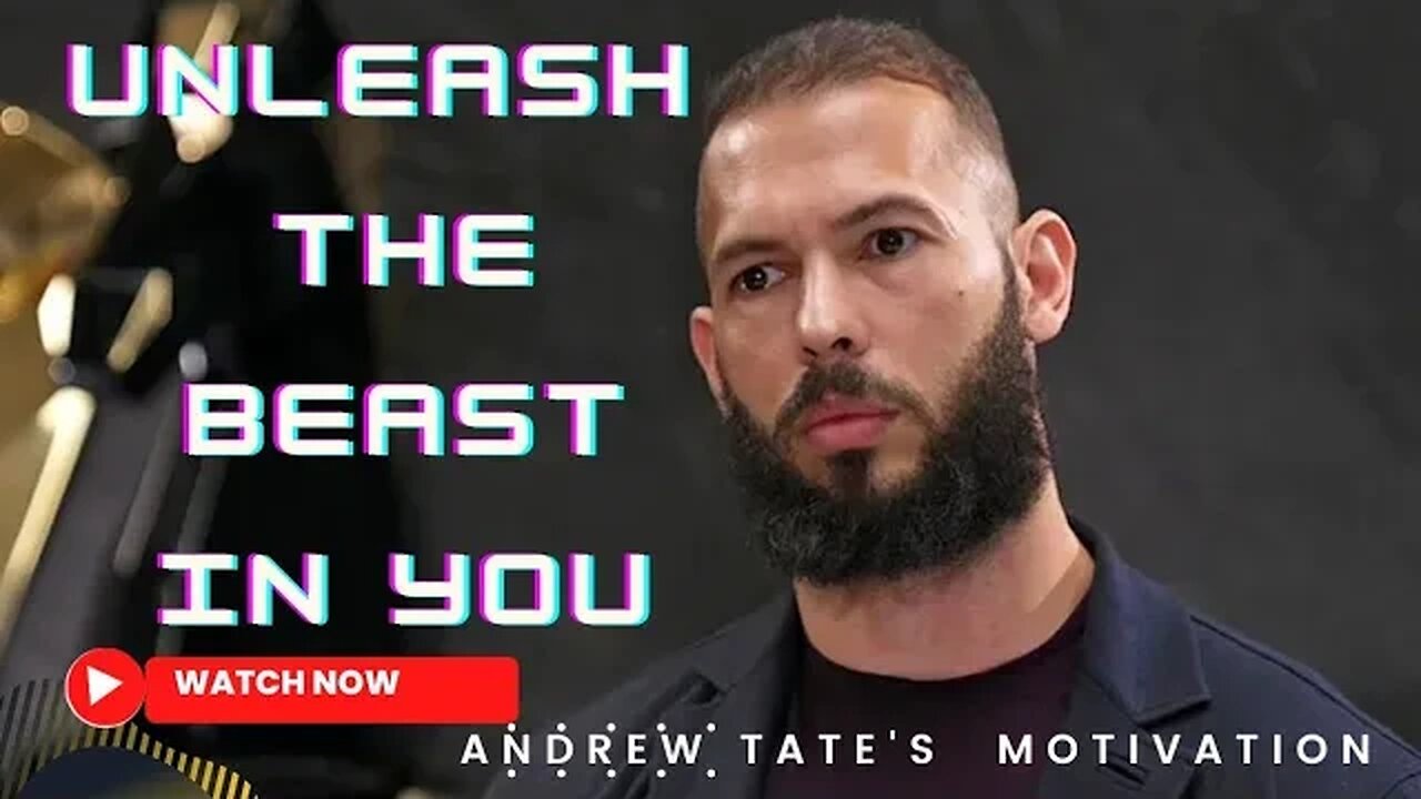 Unleash Your Inner Beast: Motivational Masterclass with Andrew Tate#andrewtate#motivation