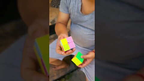 2 By 2 ko PJ Ne Kiya Palak Jhapakte Solve|Crazy Cuber| #shorts #cube #trending #viral #youtubeshorts