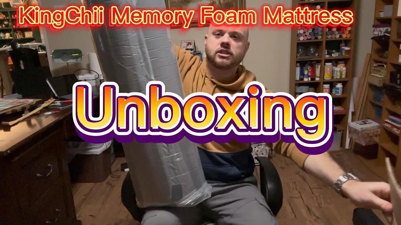 KingChii Memory Foam Mattress Unboxing