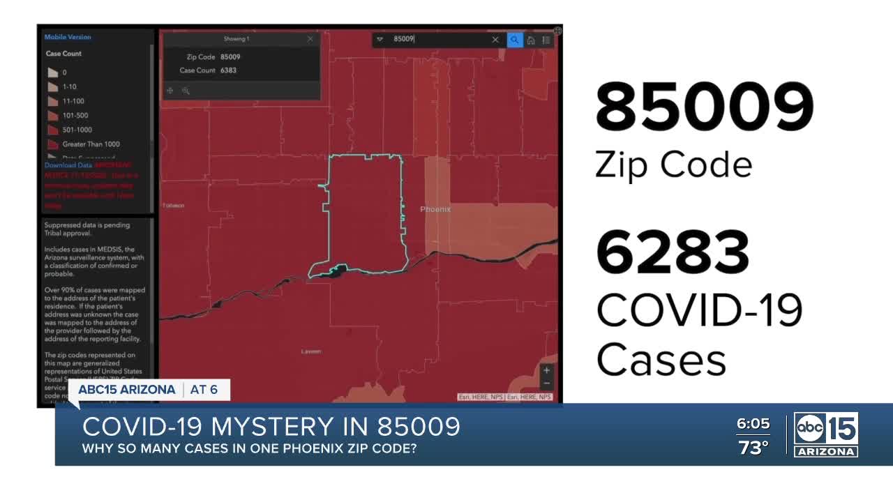 What is being done to help Arizona's hardest-hit COVID-19 zip code?