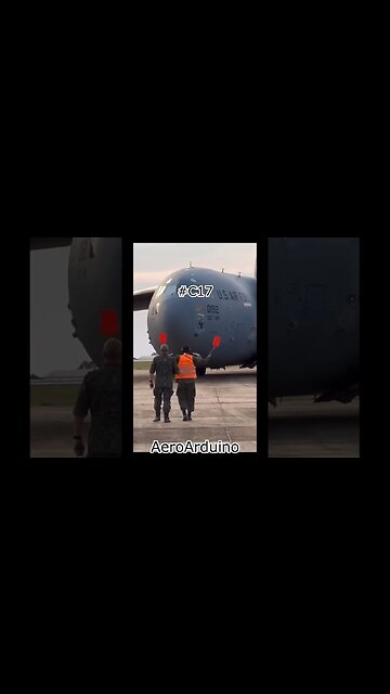 Amazing Massive Monster #C17 GlobeMaster #Aviation #Fly #AeroArduino
