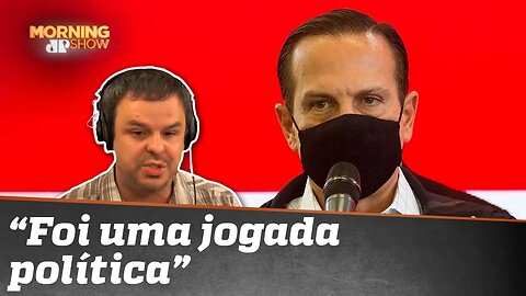 Doria muda de ideia sobre Copa América em 6 horas