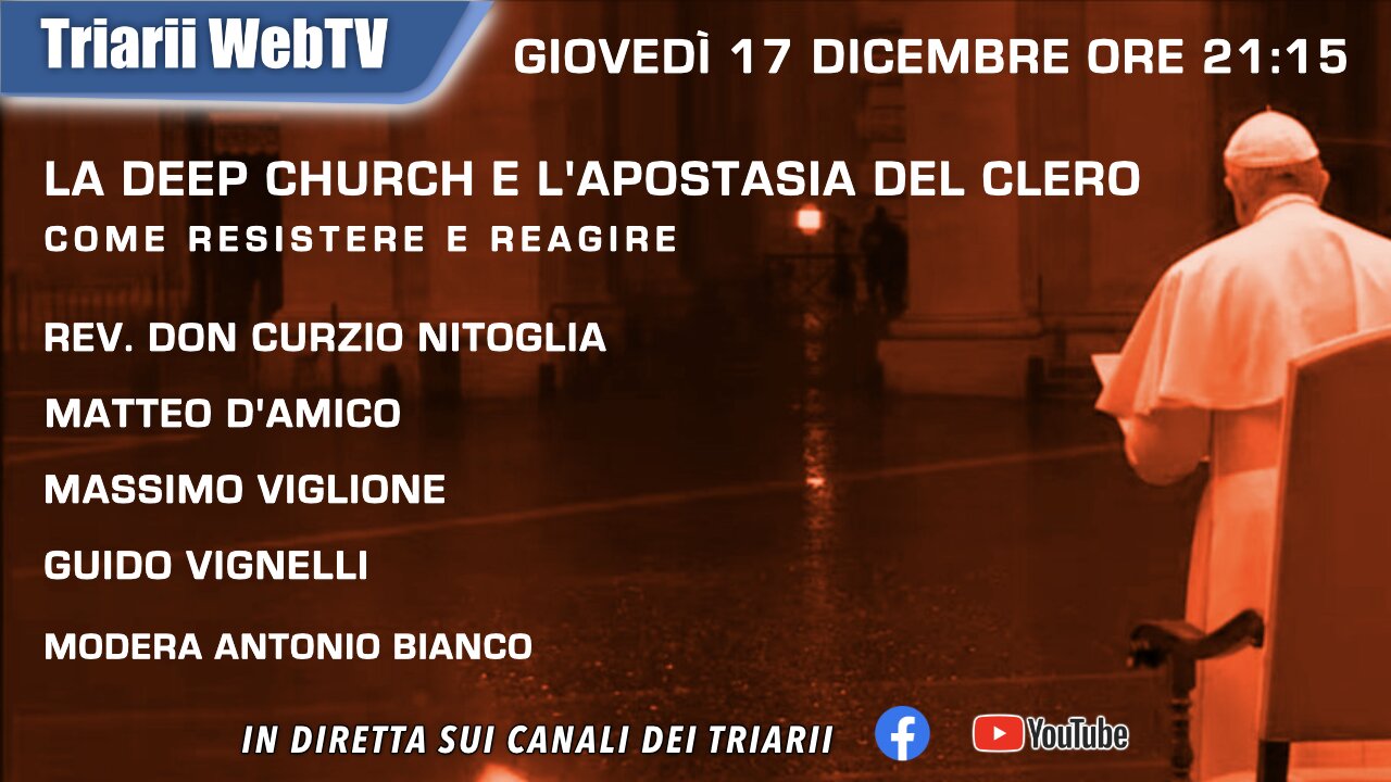 LA DEEP CHURCH E L'APOSTASIA DEL CLERO, COME RESISTERE E REAGIRE