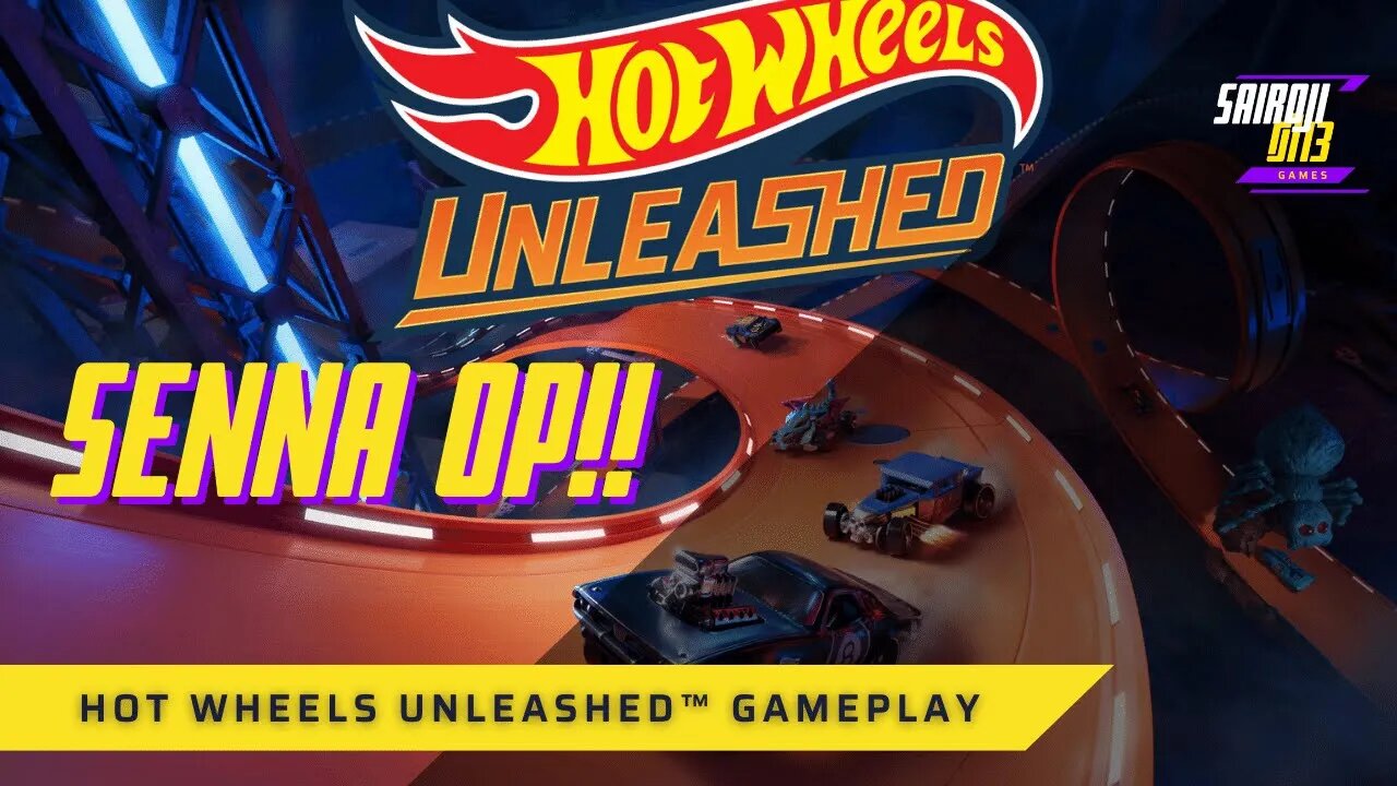 SENNA OP!! - HOT WHEELS UNLEASHED™ | Hot Wheels City Rumble - Gameplay