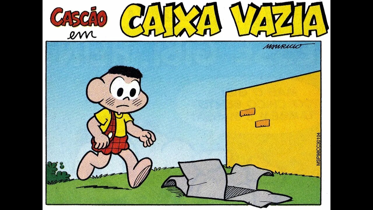 Cascão em-Caixa vazia | Gibis do Rapha 2