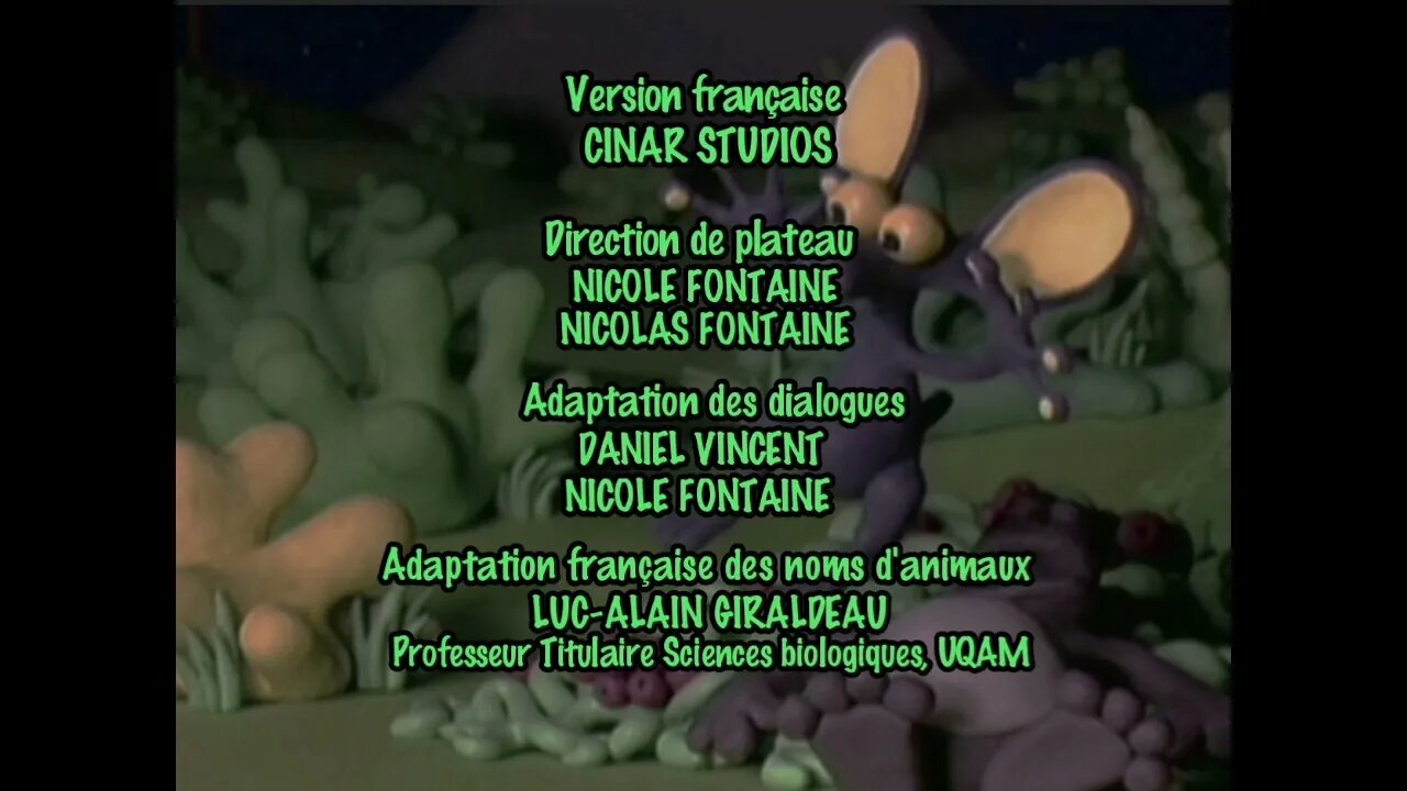 Les créatures de Kratt - generique fin - 116