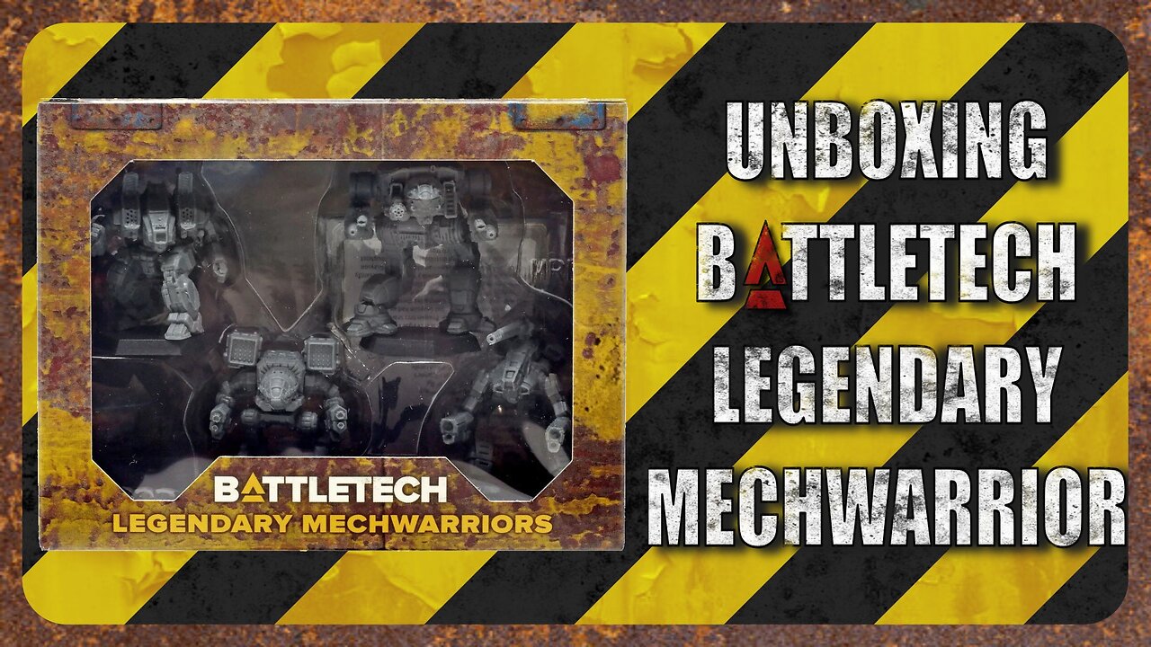Unboxing Battletech Legendary Mechwarriors : TTM Ep023