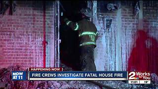 Fire crews investigate fatal house fire