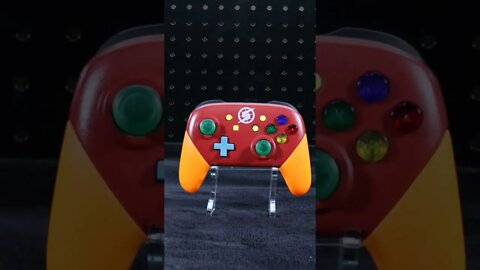 Custom Samus Aran Nintendo Switch Pro Controller #shorts #metroid #nintendo #metroiddread #viral