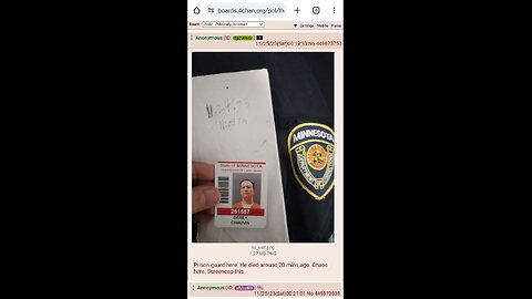 Derek Chauvin was Stabbed 22 Times in Federal Prison by FBI Asset 12-2-23 Salty Cracker