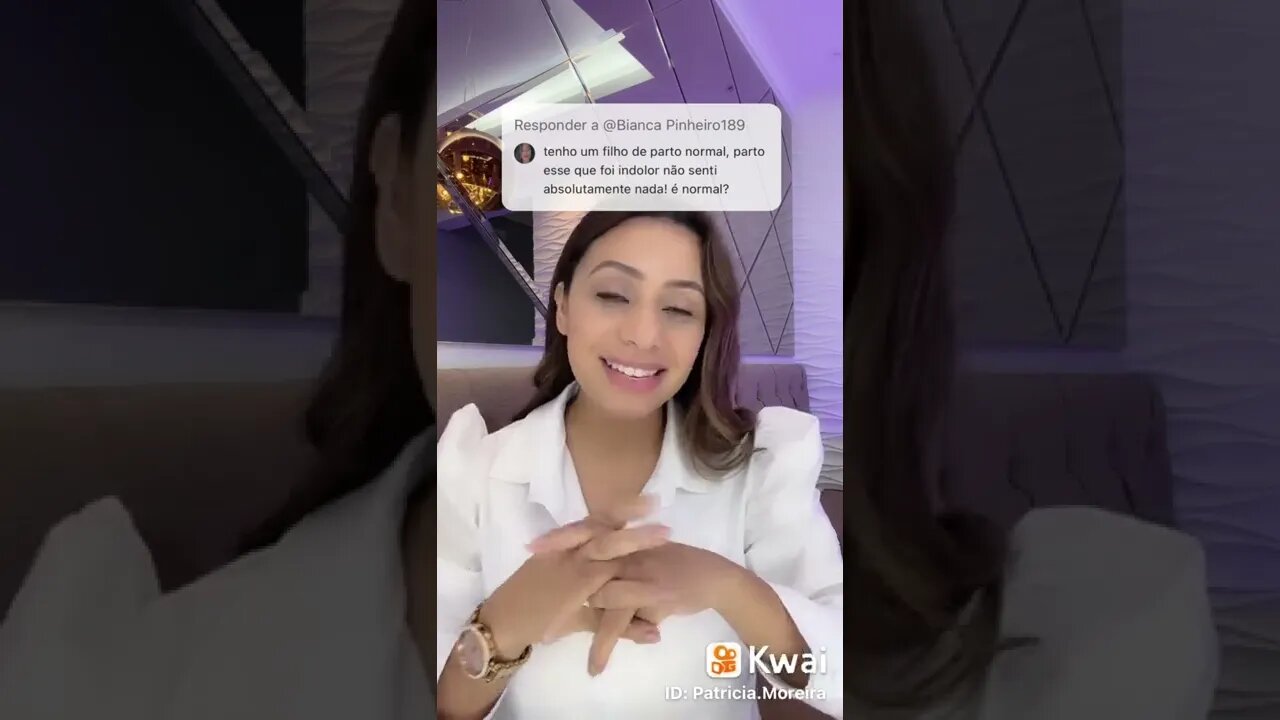 Tive um parto normal indolor é normal?