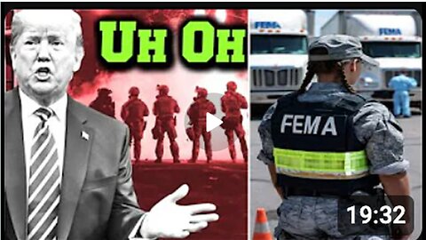 Trump's National Emergency Vs FEMA Takeover| Has BEGUN