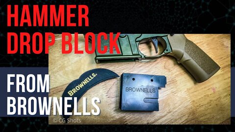 Brownells Hammer Drop Block #brownells #hammerdropblock #maintenence