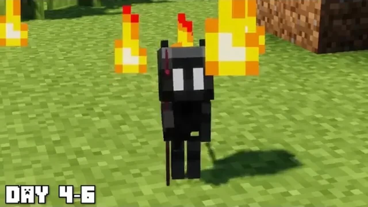 I % Survived % 100 % Days % as a DEVIL in Minecraft