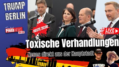 Trump Berlin - Toxische Verhandlungen