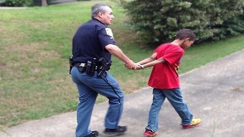 Little kid gets arrested! MUST WATCH!!!