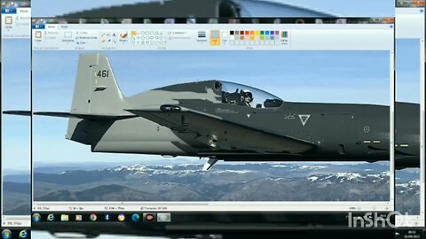 Clássico Avião Brasileiro foto-modificado