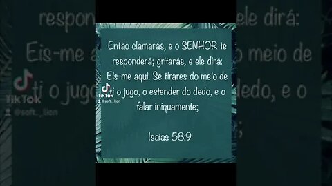 Isaías 58:9