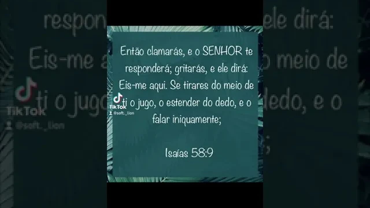 Isaías 58:9